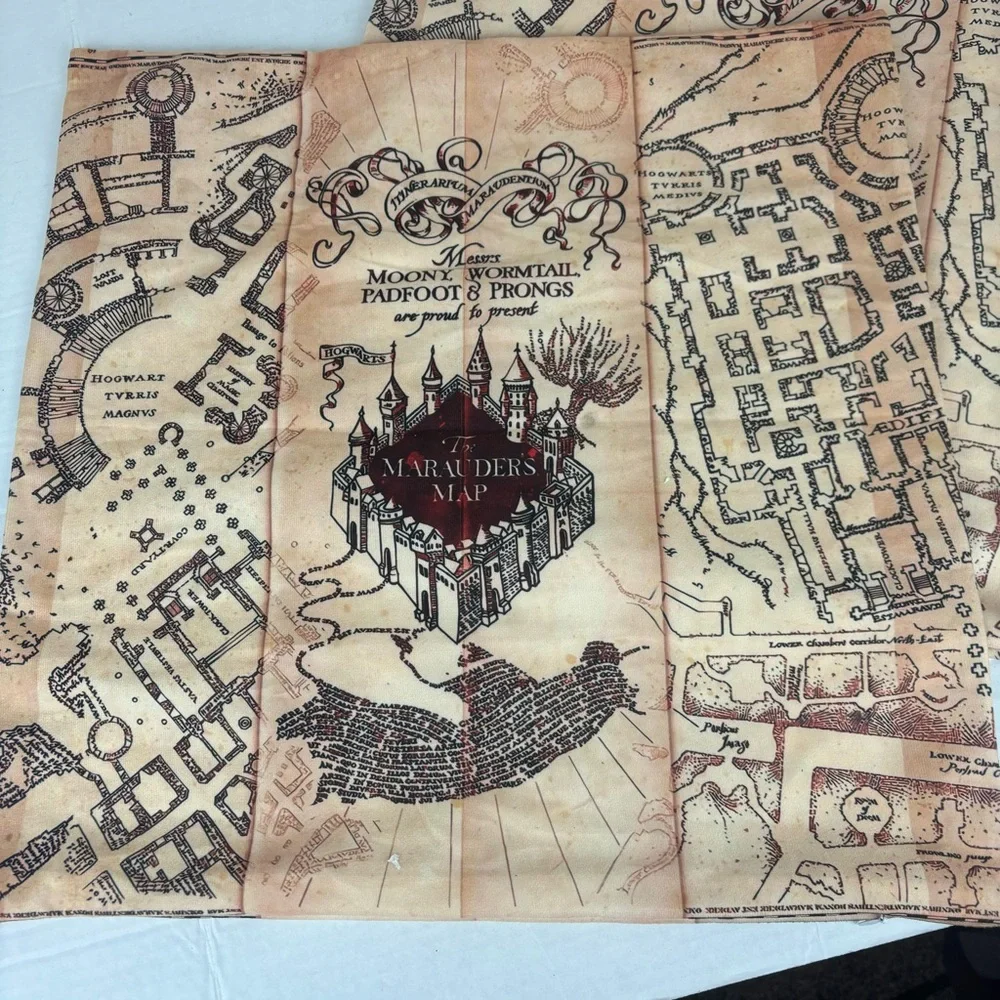 Harry Pottery’s Marauder’s Map accent pillow covers-pair(2)